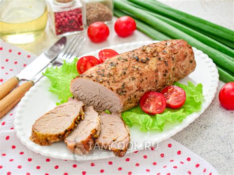 Блюдо из свиной вырезки