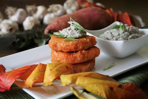 Batátové placky s dipem