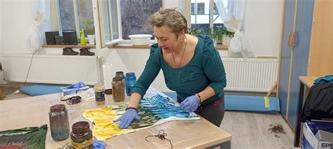 Batikování rostlinami