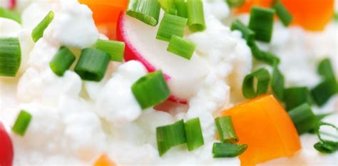 Cottage sýr s zeleninou