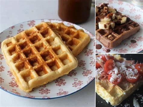 Domácí belgické vafle