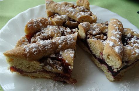 Domácí mřížkový koláč