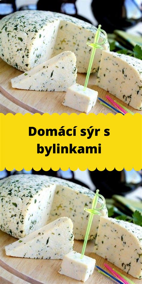 Domácí sýr s bylinkami