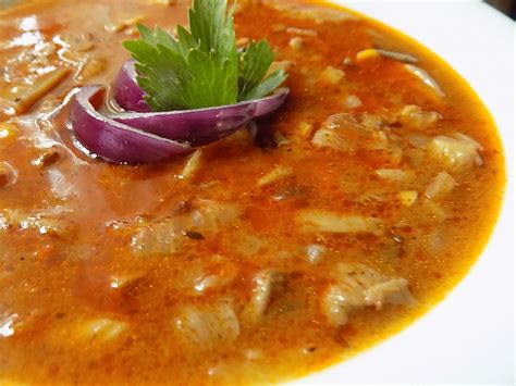 Dršťková polévka