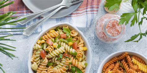 Fitness těstovinový salát