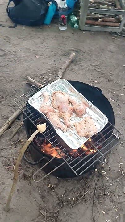 Grilování kuřecích paliček