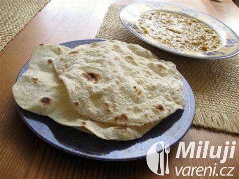 Indický chléb čapátí