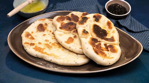 Indický chléb Naan