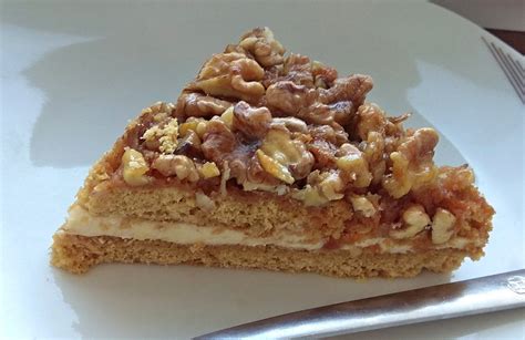 Ingredience na ořechový koláč