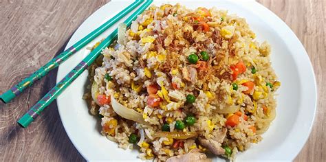 Jasmínová rýže s kuřecím masem