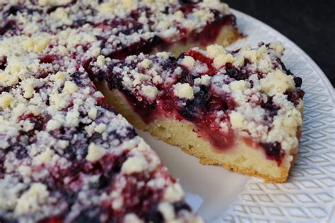 Koláč s mraženým ovocem