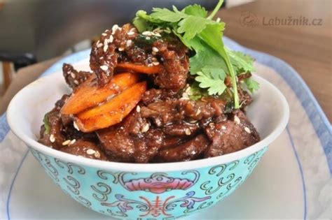 Korejské maso Bulgogi