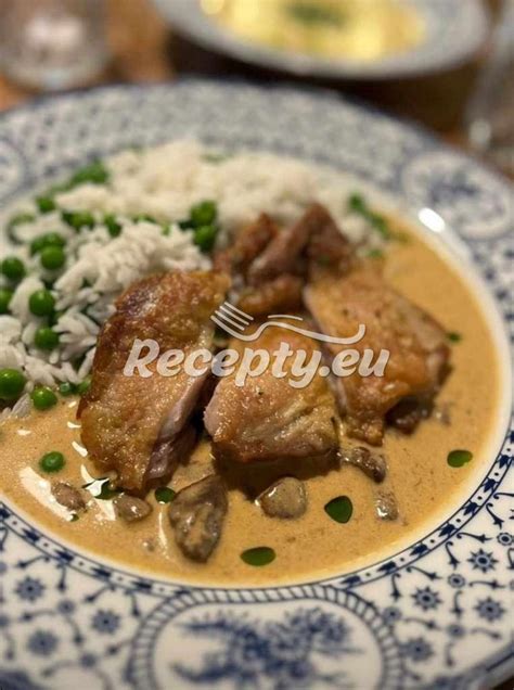 Krůtí maso s pečeným česnekem