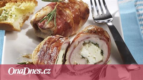 Krůtí prsa se slaninou