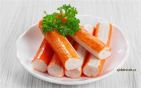 Krabí tyčinky Surimi