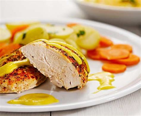 Kuře s omáčkou z kořenové zeleniny