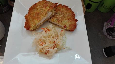 Kuřecí řízek Ondráš s oblohou