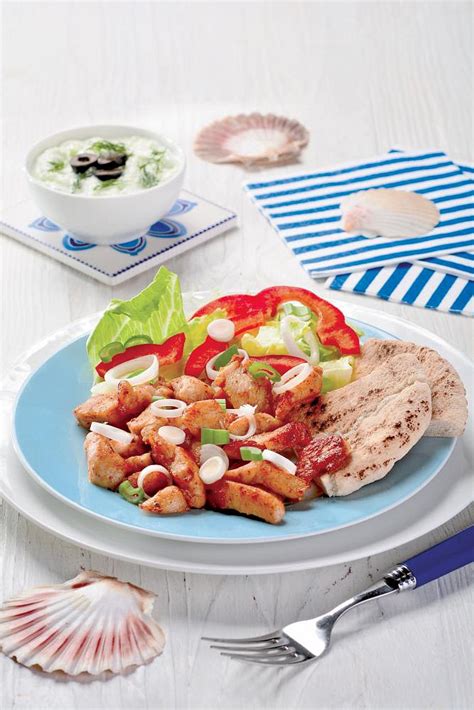 Kuřecí gyros s tzatziki