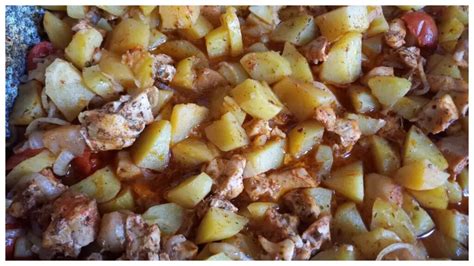 Kuřecí kousky s jablky a medem