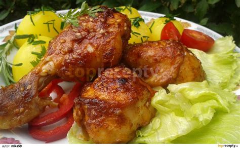 Kuřecí paličky s ananasem