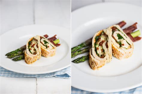 Kuřecí roládky s chřestem