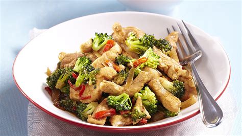 Kuřecí stehna s brokolicí