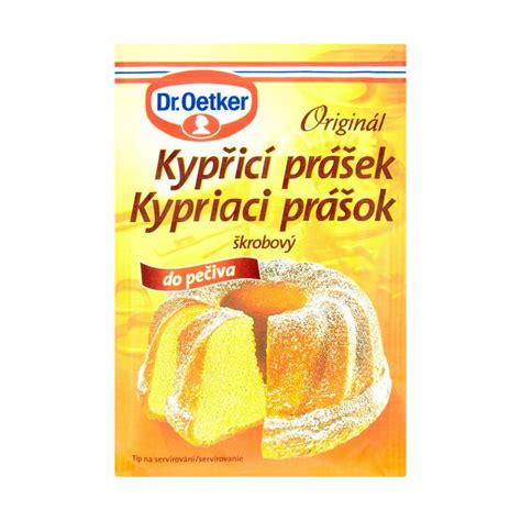 Kypřící prášek do pečiva