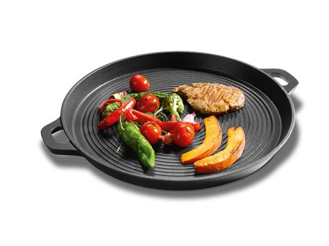 Litinová grilovací pánev