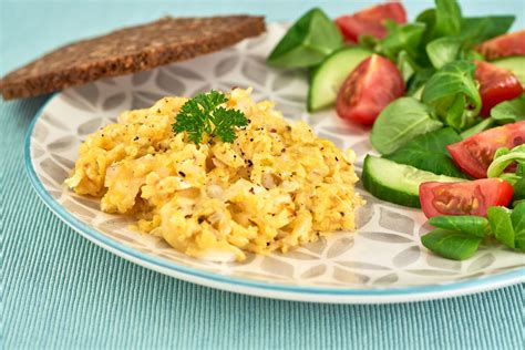 Míchaná vajíčka se zeleninou