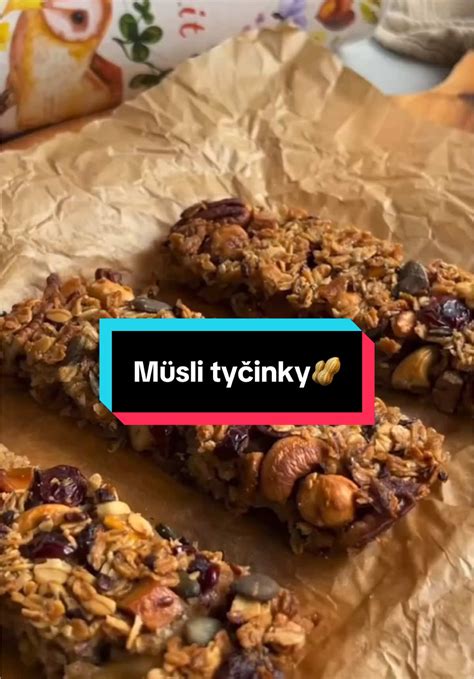 Müsli tyčinky s Kešu máslem