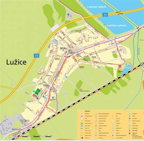 Mapa Lužice