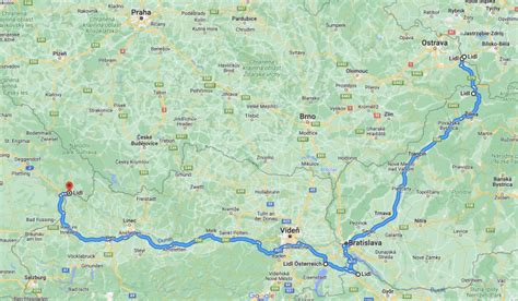 Mapa testu cen potravin a cen pohonných hmot