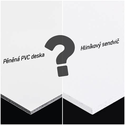 Materiály pro výrobu cedulí