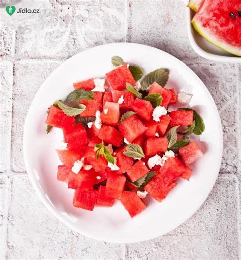 Melounový salát s fetou