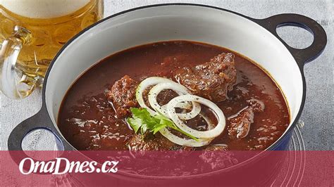 Moravský pivní guláš