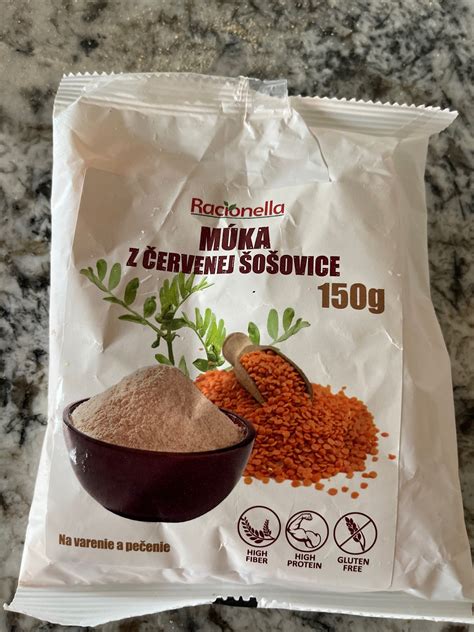 Mouka z červené čočky