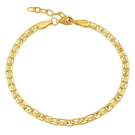 Náramek ze žlutého zlata