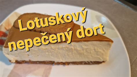 Nepečený dort z Lotus sušenek