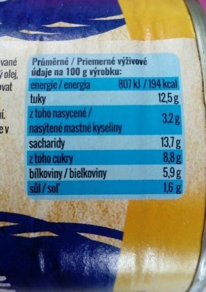 Nutriční hodnoty špaget