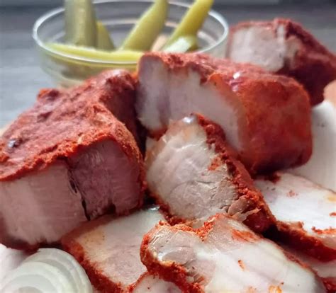 Obalený bůček v koření