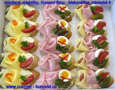 Obložené chlebíčky