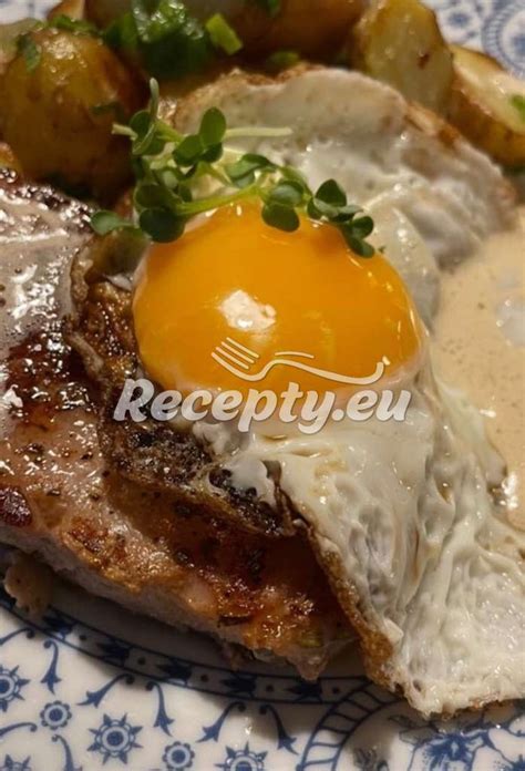 Opečené knedlíky s volským okem