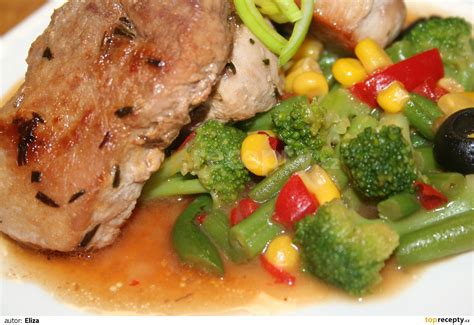 Přílohy k vepřové panence