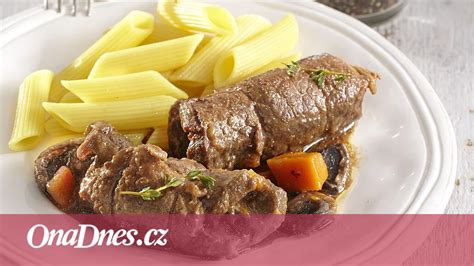 Příprava hovězího na víně