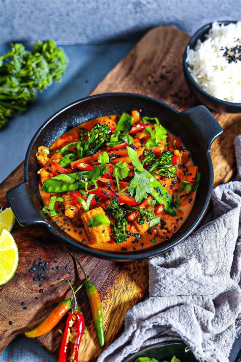 Příprava thajského červeného kari