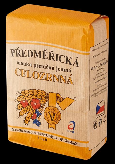 Pšeničná mouka celozrnná jemná