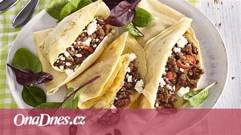 Palačinky s mletým masem