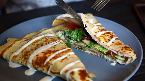 Palačinky s různými náplněmi