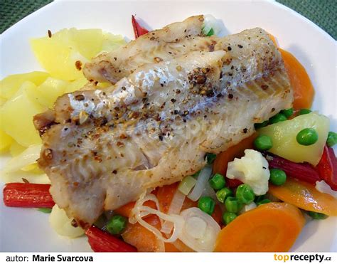 Pečená treska na zelenině