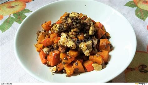 Pečená zelenina s čočkou